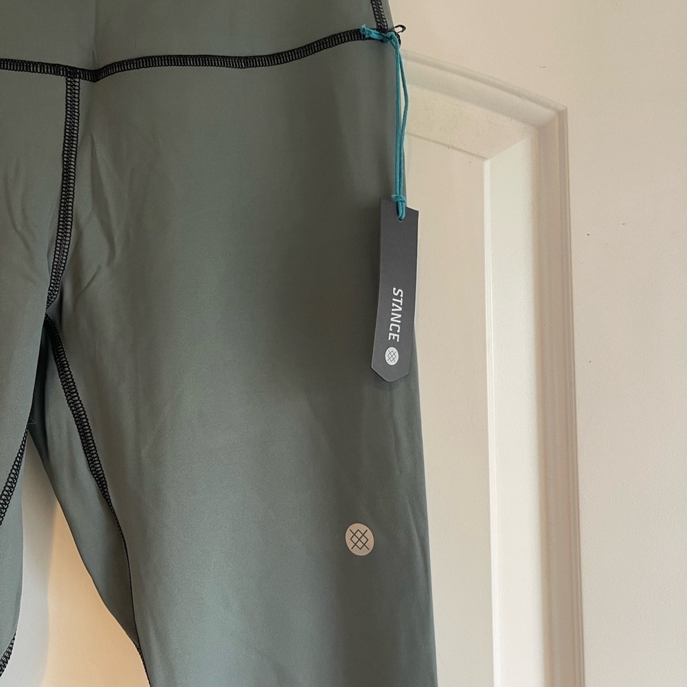Stance Active Leggings Blue/Gray - S - Picture 4 of 5